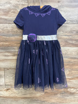 Marvel Black Panther Hooded Costume Dress Navy sz 4/5T