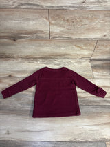 Ralph Lauren Long Sleeve Shirt Burgundy sz 24m