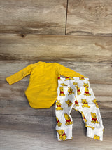 H&M x Disney 2pc Winnie The Pooh Bodysuit Set Yellow sz Newborn