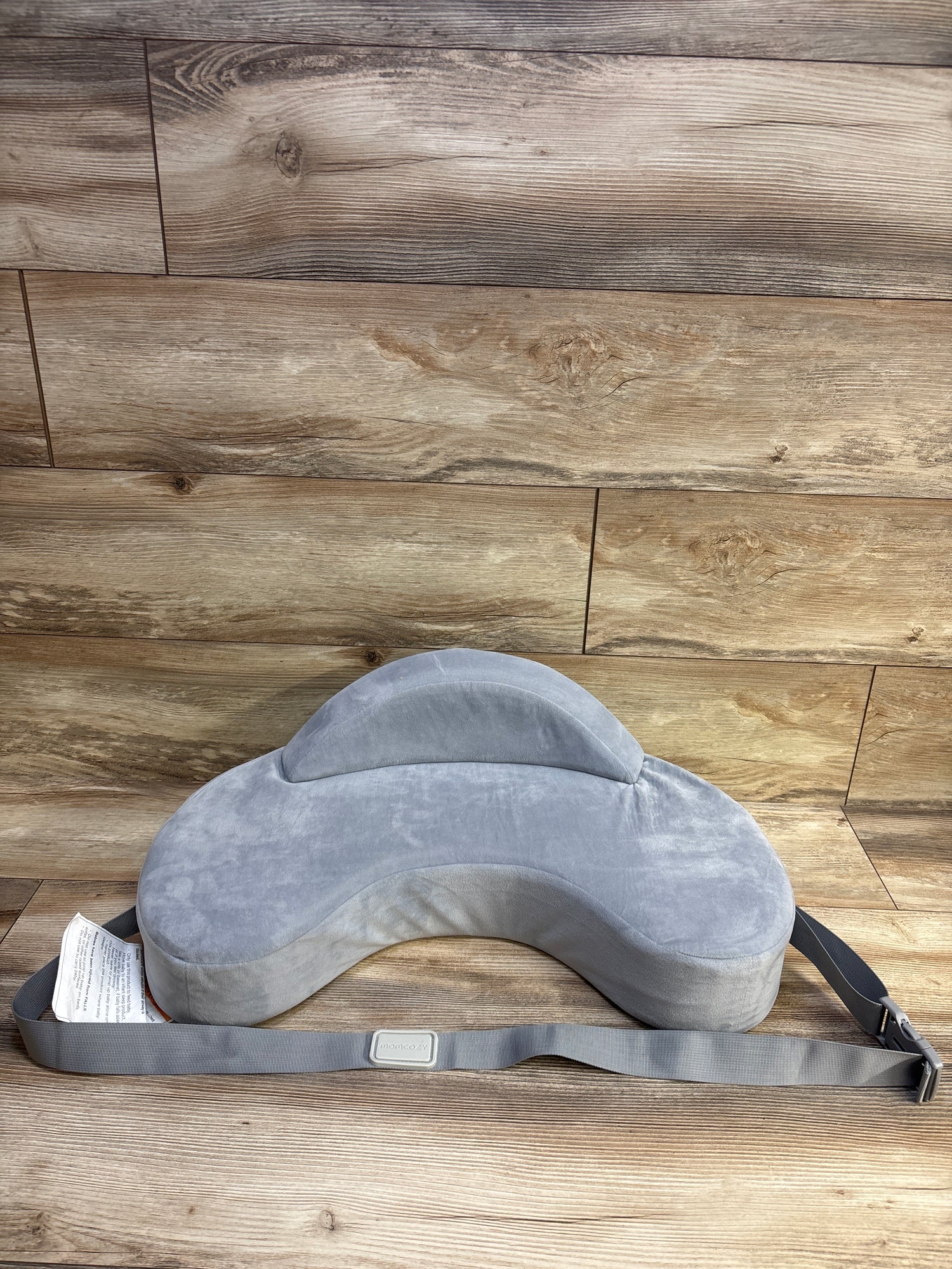 Momcozy MaxSupport CozyLite Nursing Pillow, Grey