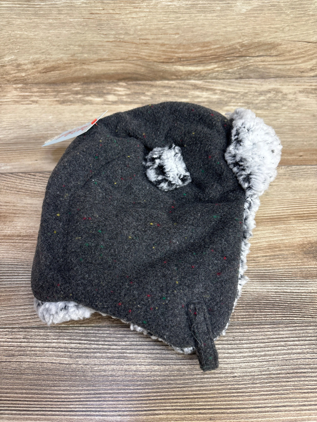 NEW Cat & Jack Sherpa Lined Winter Hat Grey sz 12-24m
