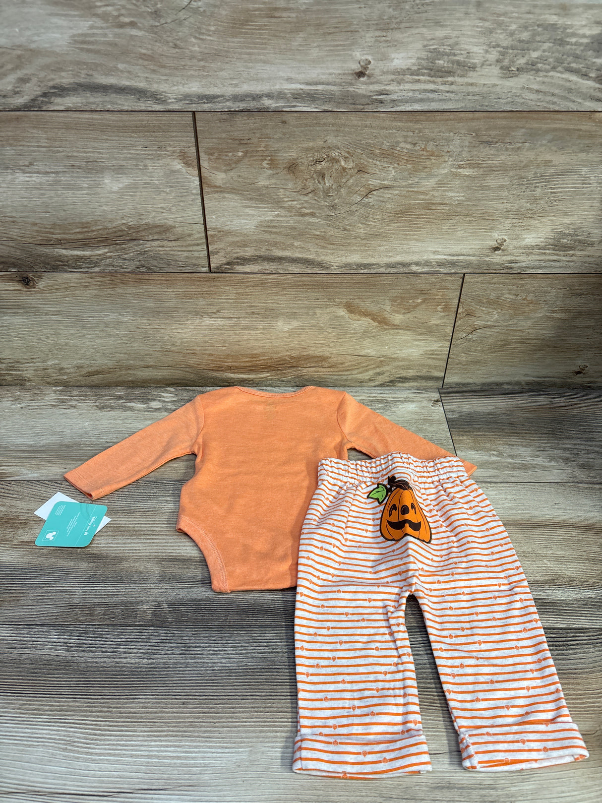 NEW Disney Baby 2pc Winnie The Pooh My First Halloween Set Orange sz 0-3m