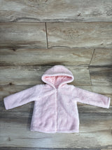 Just One You Plush Full Zip Hoodie Pink sz 9-12m
