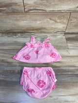 Child of Mine 2pc Tank Top & Bloomer Set Pink sz 0/3m