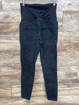 Isabel Maternity Crossover Panel Skinny Jeans Black sz Small