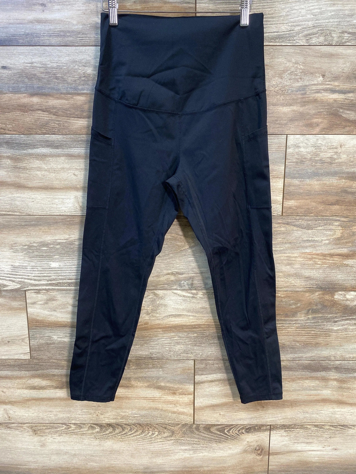 Full Panel Active Leggings Black sz Medium - Me 'n Mommy To Be