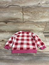 Mini Threads Sherpa Sweatshirt Pink sz 18m