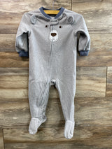 Just One You Bear Blanket Sleeper Grey sz 12m