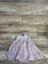 NEW Cat & Jack Plaid Sleeveless Dress Pink sz 5T - Me n Mommy To Be