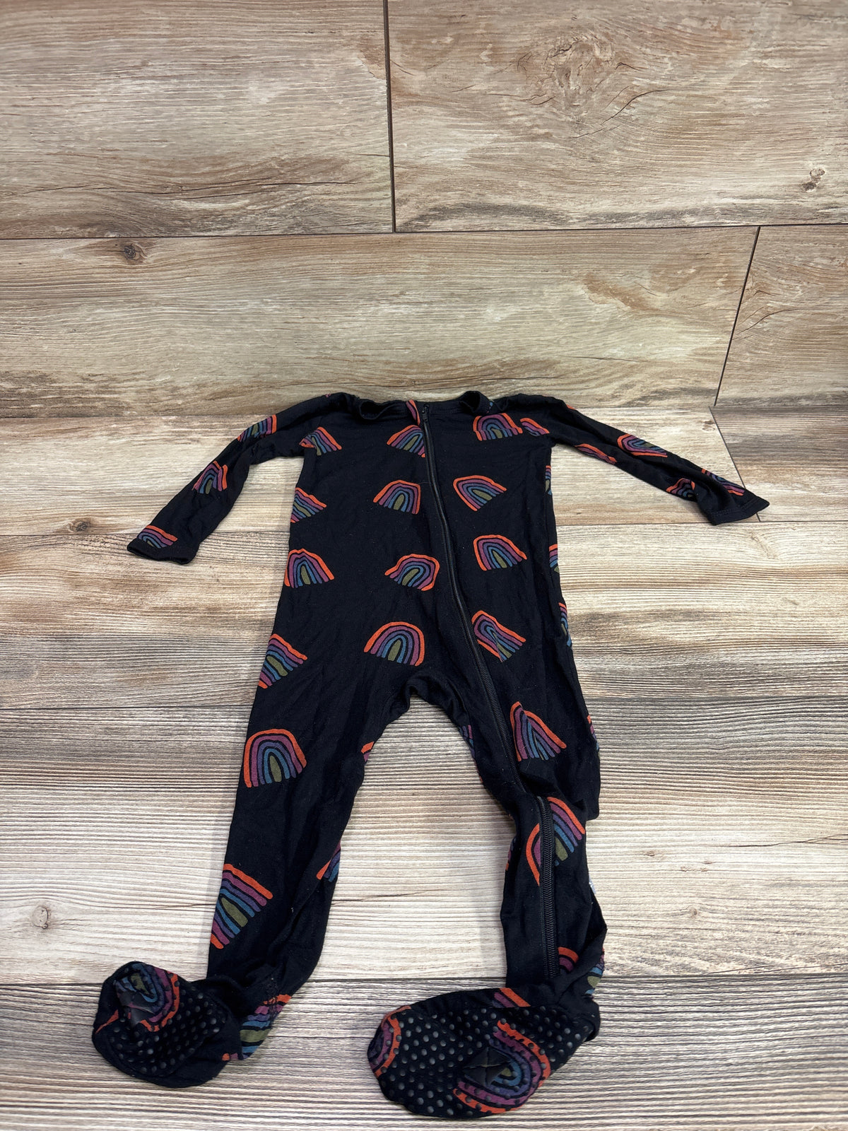 Kyte Baby Bamboo Zippered Footie in Black sz 18-24m
