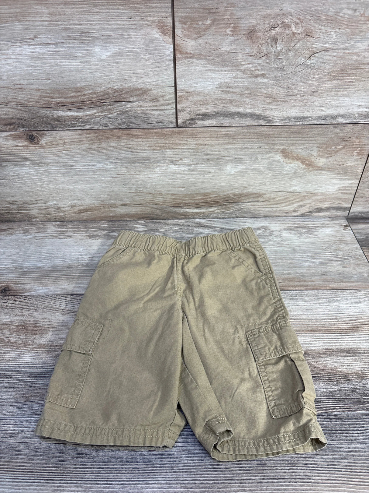 Children's Place Pull-On Cargo Shorts Tan sz 4T