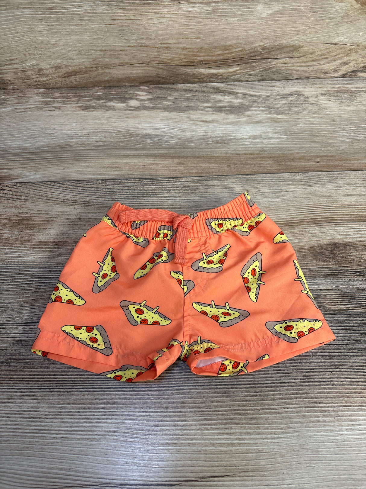 Beetle & Thread Pizza Swim Trunks Orange sz 3m