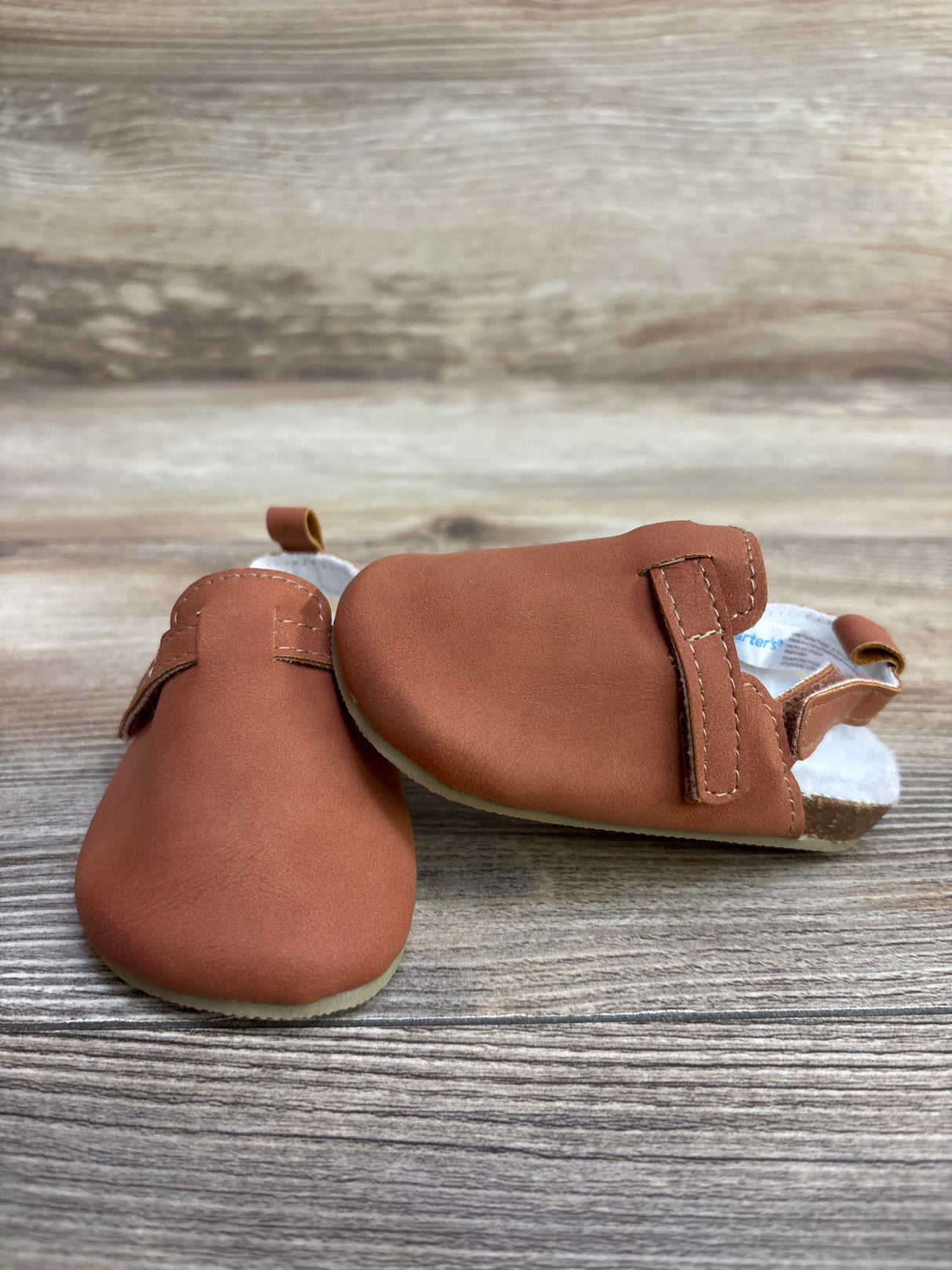 Carter's Sherpa-Lined Clog Orange sz 2c