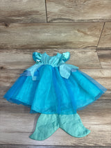Disney Ariel Costume Dress Blue sz 6-12m