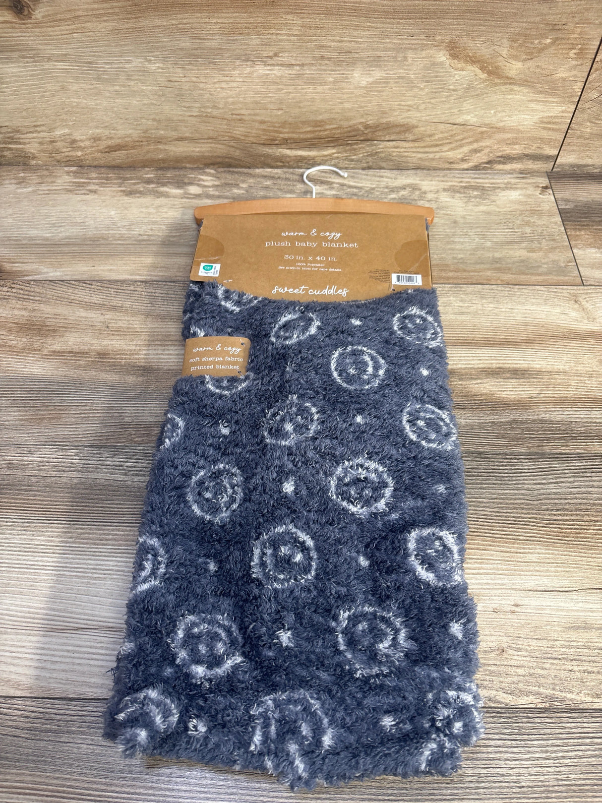 NEW Sweet Cuddles Warm & Cozy Plush Baby Blanket