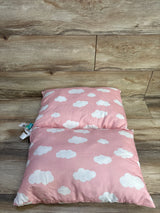 Biloban Toddler Pillows - Pink Clouds 2pk 14'' x 19''