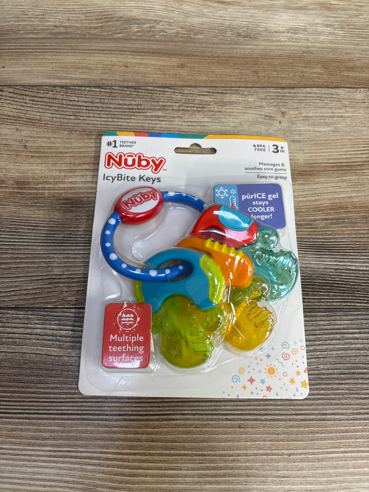 NEW Nuby IcyBite Keys