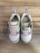 Disney Minnie Mouse Light-Up Sneakers Cream sz 7c