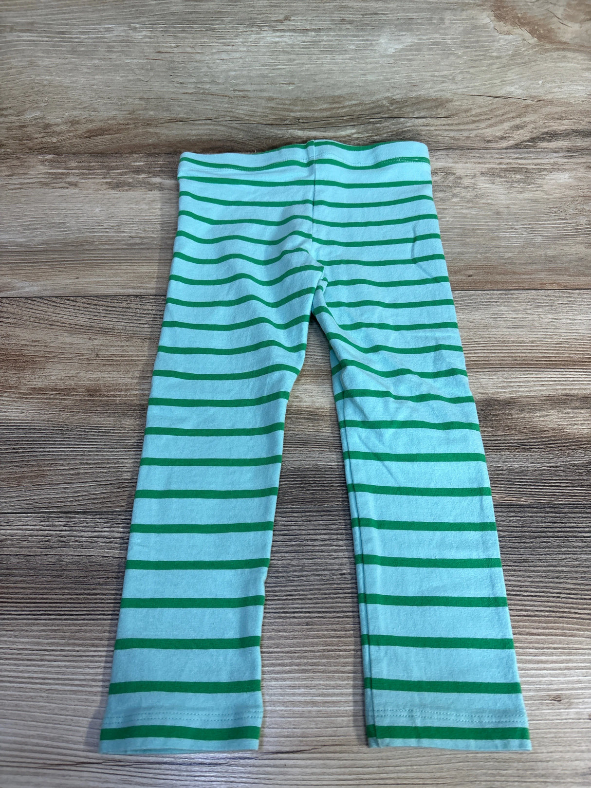 Primary Striped Leggings Mint sz 4T