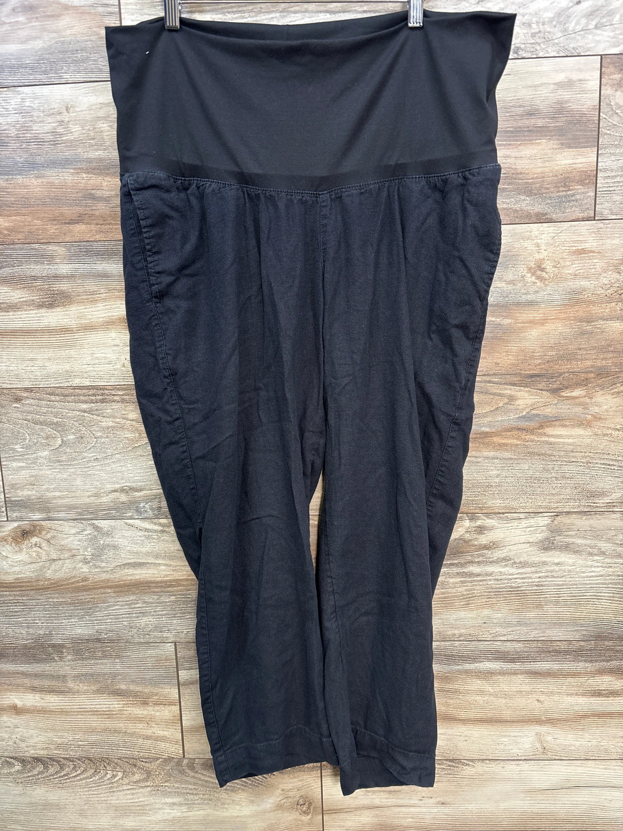 Old Navy Maternity Full Panel Pants Black sz Large