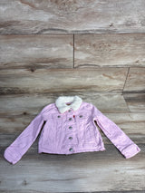 Levi Sherpa Lined Denim Jacket Pink sz 3T