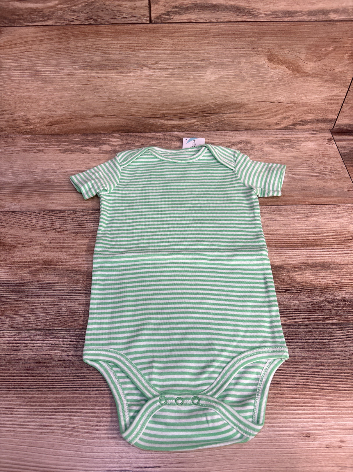 NEW Primary Striped Bodysuit Mint sz 18-24m