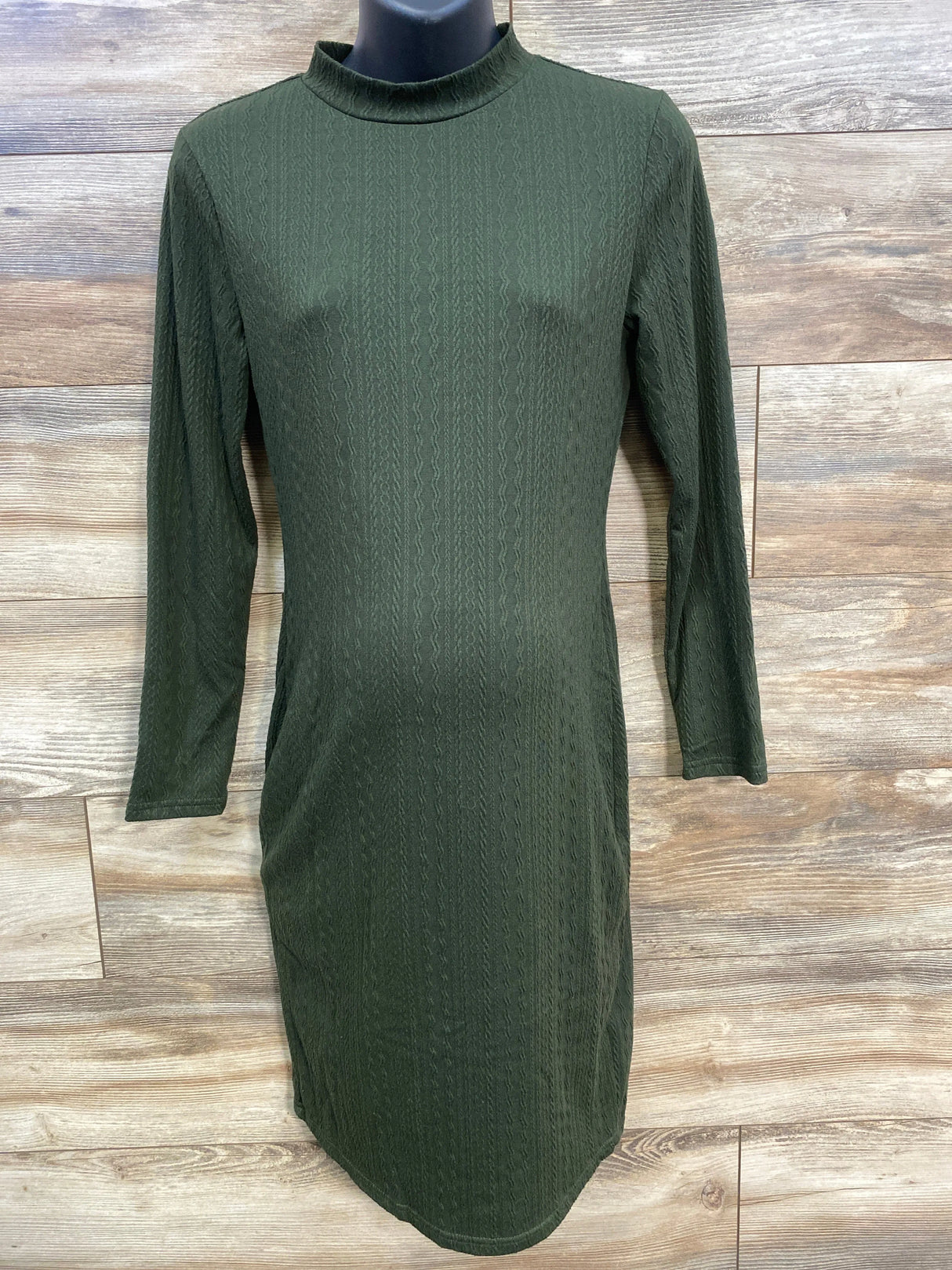 Ekouaer Maternity Dress Green sz Medium