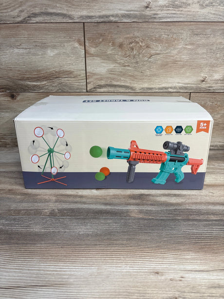 Gun & Target Set Ages 5+ - Me n Mommy To Be
