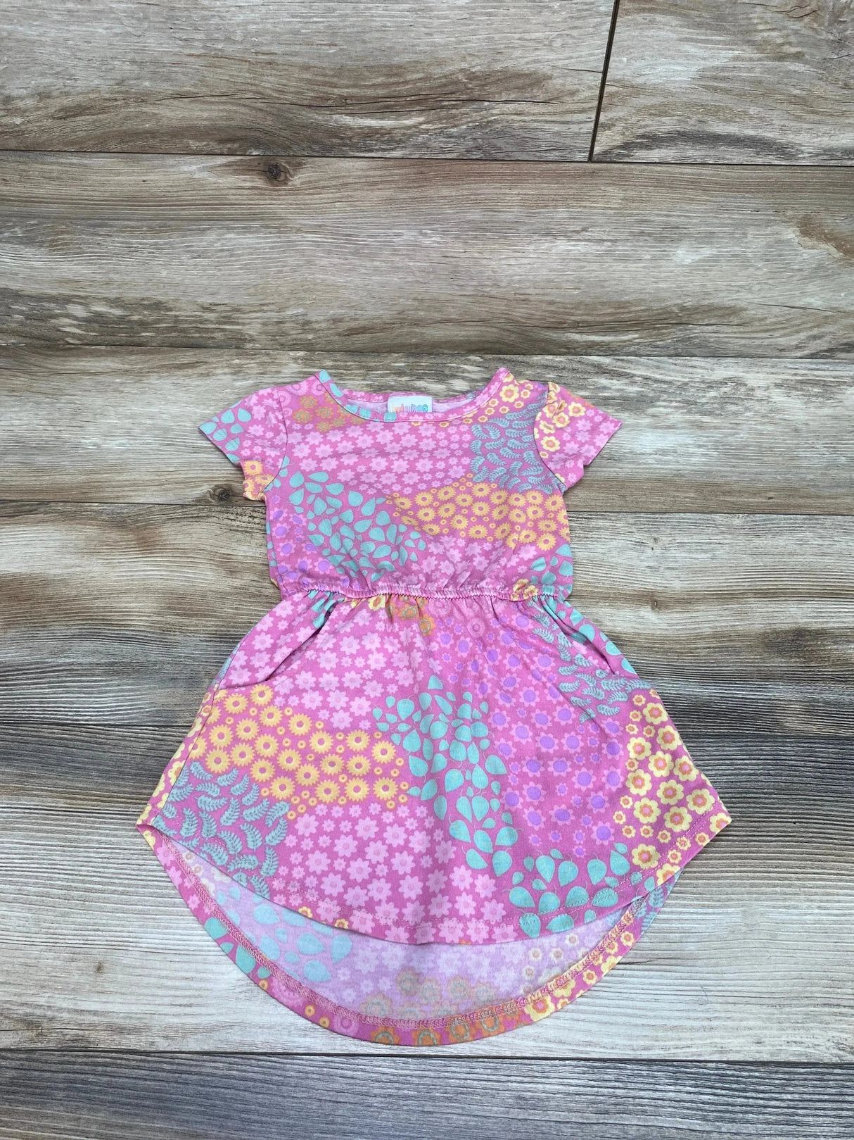 LulaRoe Floral Mae Dress sz 2T