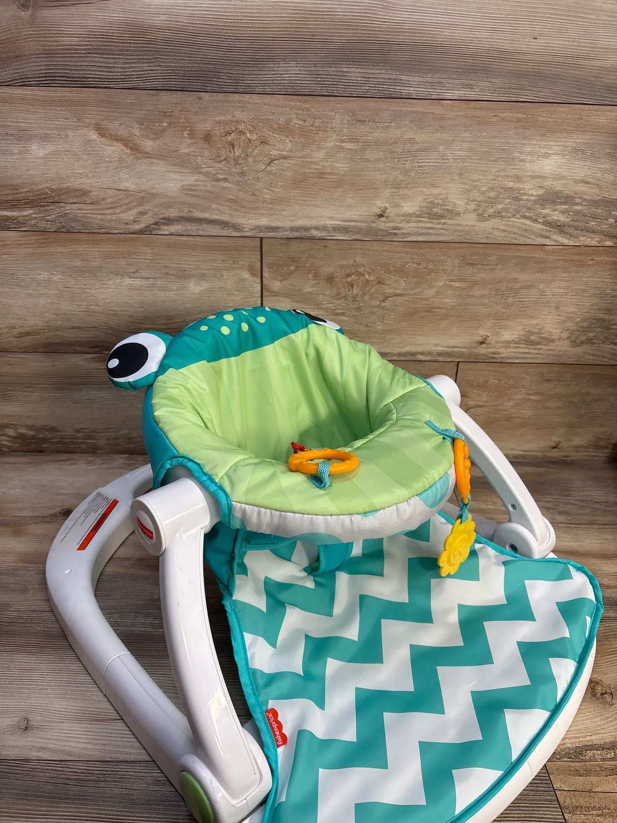 Fisher Price Sit-Me-Up Floor Seat in Froggy