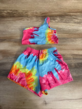 Shein 2pc Tie-Dye Tank Top & Shorts sz 6-9m - Me n Mommy To Be