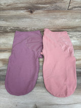 ComfyCubs 2pk Swaddle Wraps Pink sz 0-3m