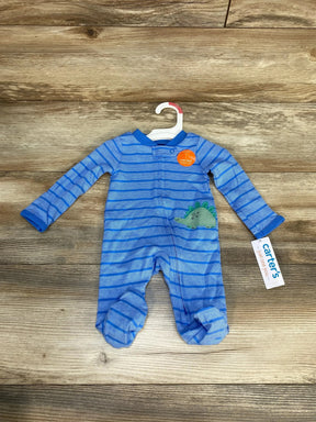 NEW Just One You Striped Sleeper Blue sz Newborn - Me n Mommy To Be