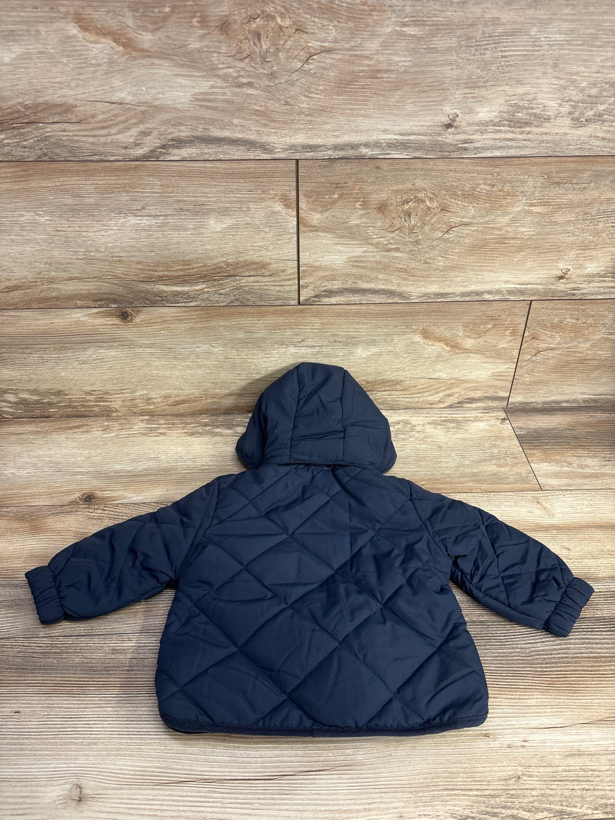 NEW H&M Quilted Puffer Jacket Navy sz 9m