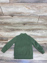 Old Navy Dynamic Fleece 1/4-Zip Sweatshirt Green sz 4T