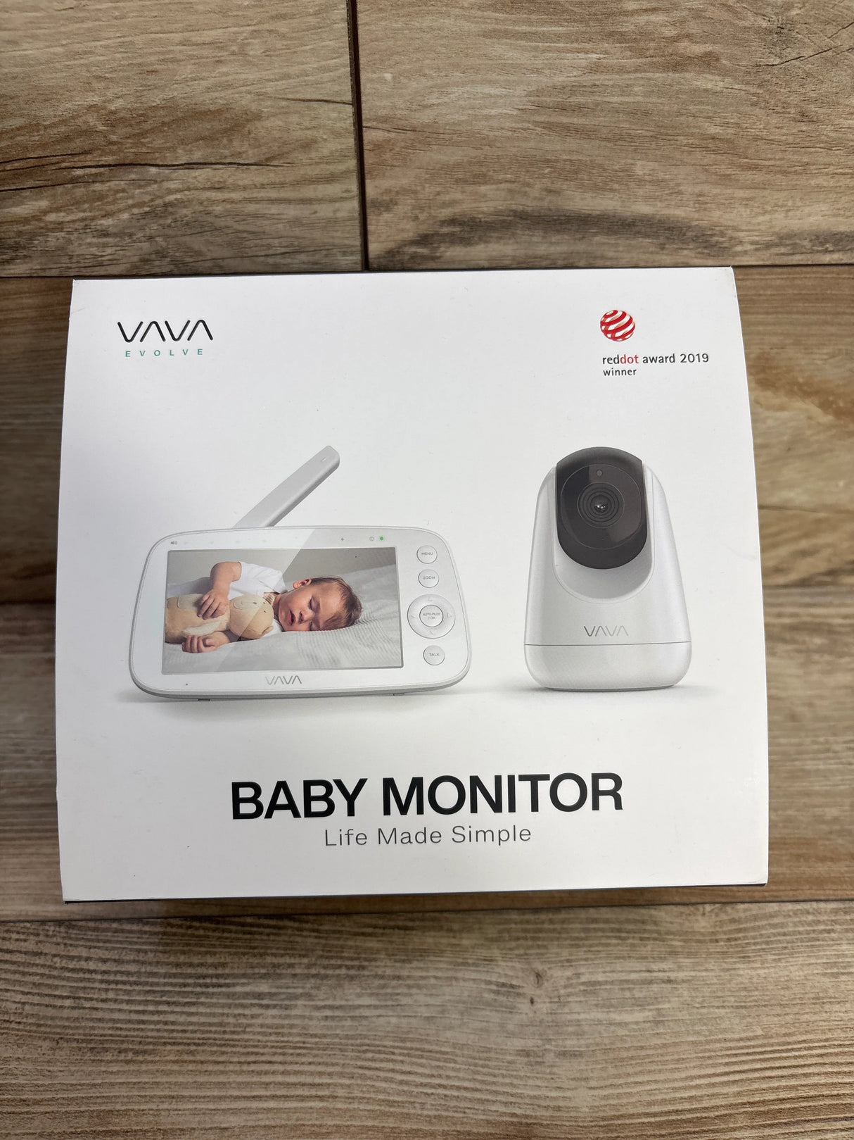 VAVA 720P 5" Baby Monitor with Camera, White