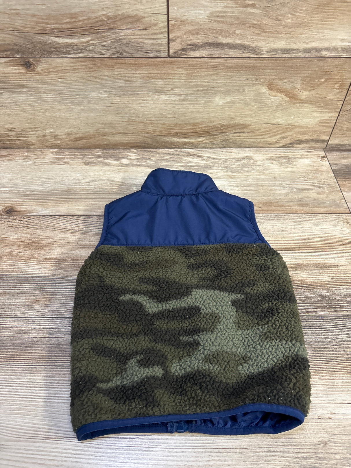 Carter's Sherpa Full-Zip Vest Jacket Navy sz 2T