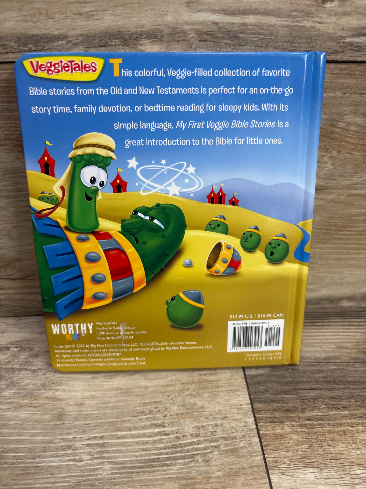 VeggieTales My First Veggie Bible Stories Board Book
