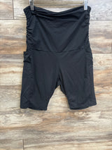 Maternity Active Shorts Black sz Large