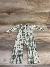 The Woods by Kate Quinn Beechwood Modal Ruffle Coverall Ivory sz 6-12m