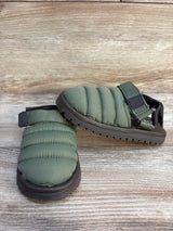 Zara Padded Sandals, Green sz 8c