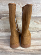 NWOT Cat & Jack Natalia Tall Shearling Style Boots Brown sz 5Y