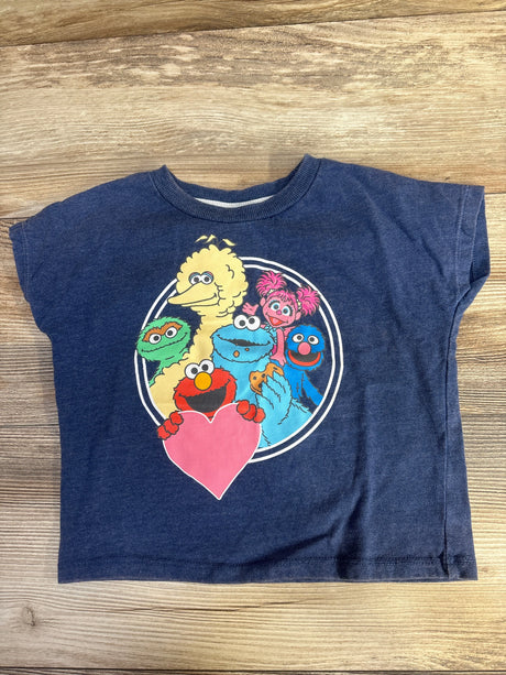 Sesame Street Logo T-Shirt Blue sz 3T - Me n Mommy To Be