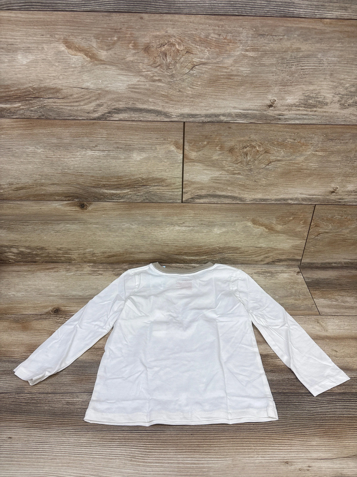 NEW Cat & Jack Farm Animal Shirt Beige sz 4T