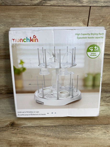 NEW Munchkin High Capacity Bottle Drying Rack - Me n Mommy To Be