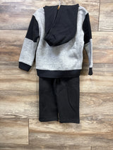 Team Apparel 2pc Raiders Pull Over Hoodie & Joggers Black sz 24m
