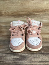 Air Jordan 1 Mid SE TD 'Legend Pink' Sneakers sz 4c