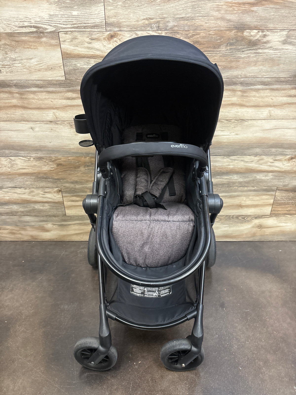 Evenflo Pivot Stroller in Black