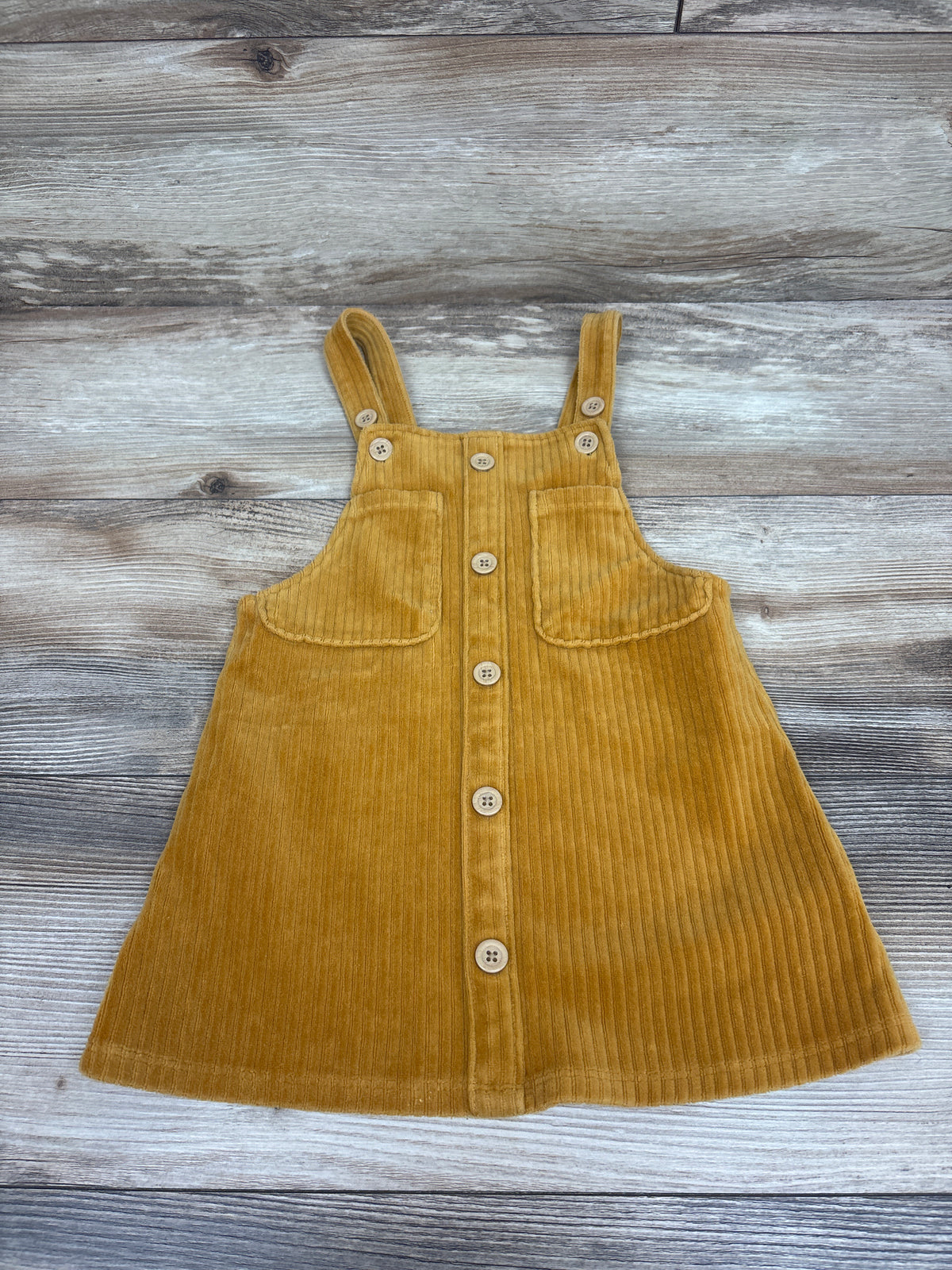 Art Class Ribbed Velvet Skirtall Yellow sz 2T