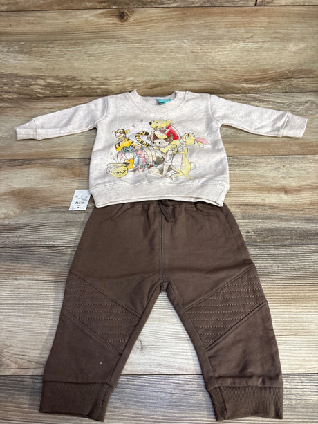 NWOT Disney Baby 2pc Sweatshirt & Joggers Oatmeal sz 0-3m - Me n Mommy To Be